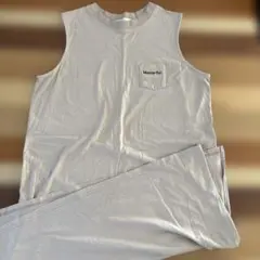 セシルマクビーノースリーブノースリーブTシャツワンピ膝丈