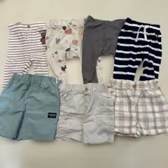 ベビー用　パンツ　レギンス　ハーフパンツ　80サイズ　まとめ売り