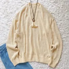2023年✨ドゥーズィエムクラス lily linen Vネックニット