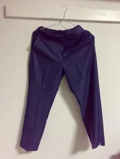 新品 ハニーズ デニム風クロップドパンツ S ブルー 元値1980のサムネイル