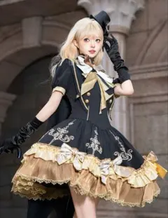 ダークエンブレムロマンティックメイド 黒 ダークエンブレムロマンティックメイド 黒 - メルカリ