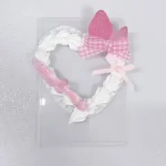 トレカケース ホイップデコ 苺ピンクリボン