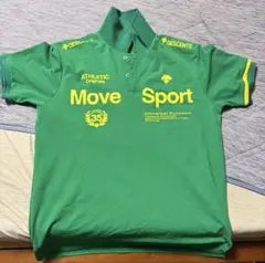 DESCENTE Move Sport ポロシャツ グリーン