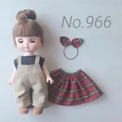 No.966 メルちゃん ソランちゃん 服 ハンドメイド