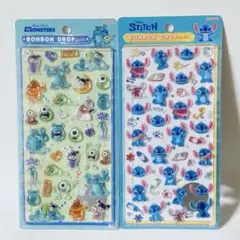 【正規品】ボンボンドロップシール モンスターズインク スティッチ ディズニー大
