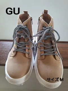 【値下げしました!!】GU ボリュームソールスニーカー Mサイズ