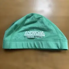 CENTRAL SPORTS 水泳帽 緑色
