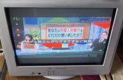 Panasonic TH-21RF1 ブラウン管テレビ 21インチ 動作良好 パナソニック ブラウン管テレビ TH-21RF1 21型 完動品 最近まで使用
