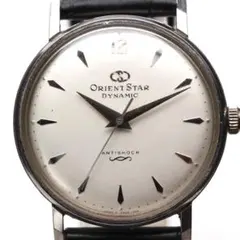ORIENT STAR ダイナミック 復刻版 手巻き メンズ 腕時計 銀文字盤のサムネイル