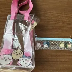 ちいかわ クリアバッグ・クリアケース　2点セット　マツキヨ　ココカラファイン