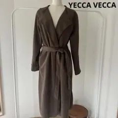 YECCA VECCA イェッカヴェッカ　 ブラウン スプリングコート