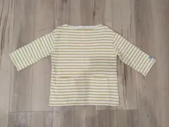 ORCIVAL/オーシバル　ボーダーカットソー　七分袖　イエロー