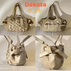 Dakota ダコタ レザーハンドバッグ　お値下げ