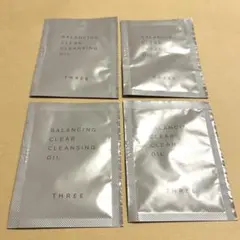スリー　THREE バランシング クリア クレンジングオイル サンプル 4包のサムネイル