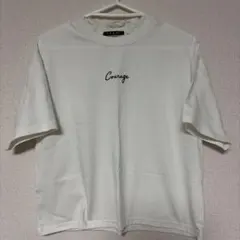 INGNI ホワイト Tシャツ Courage刺繍