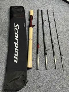 Scorpion 1604SS-5 バスロッド シマノ スコーピオン 1604SS-5 (ベイトモデル) 5ピースモデル