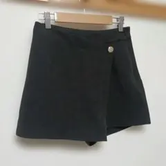 SHEIN dazy キュロット　ミニスカート　黒　ショートパンツ