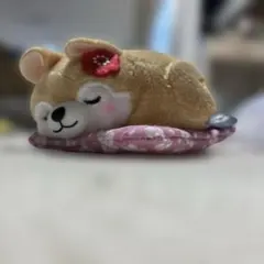 豆しば三兄弟 お座布でくつろぎ マスコット VMC 【新品未使用】