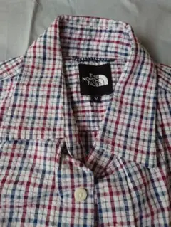 THE NORTH FACE チェック柄 半袖シャツ M