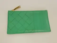 BOTTEGA VENETA イントレチャート フラグメントケース　ゴールド金具