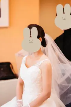 ブライダリウムミュー　パイピングベール 〇○ NEW ORIGINAL VEIL ○〇 - ブライダリウムミュー リゾート