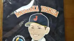侍ジャパン　選手名入りイラストTシャツ　吉田正尚　Ｌサイズ