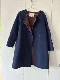 レディース　ノーカラーコート【Jewel Changes】