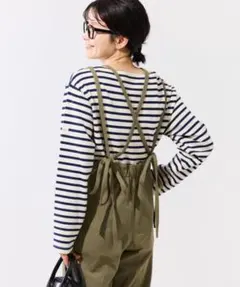FREAK'S STORE 紐デニム 2ストラップ サロペット