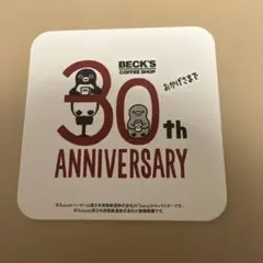 【非売品】　ベックス　30th コースター　Suicaペンギン