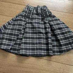 BLING GIRLS チェック柄スカート 130