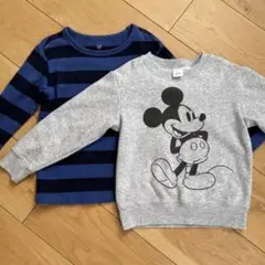 キッズ110cm＊トップス2枚セット