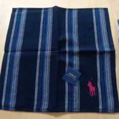 Polo Ralph Lauren ストライプタオルハンカチ