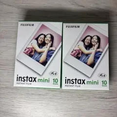 FUJIFILM instax mini インスタントフィルム 10枚入り 2箱