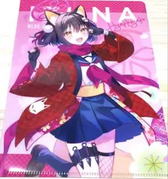 美品　ブルーアーカイブ　イズナ　A5クリアファイル