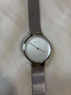 BERING 腕時計 シルバー メッシュベルトのサムネイル