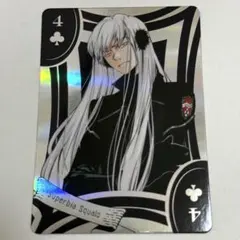 スクアーロ　リボーン　天野明展　オーロラトランプ　カード　ブロマイド　原画展
