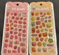 【正規品】吉田産業　クリア　ぷくぷくキャンディシール