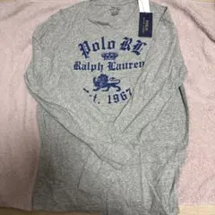 POLO RALPH LAUREN 星条旗 刺繍 サーマル 長袖 グレー L - メルカリ