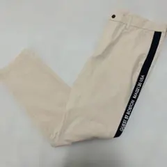 【美品】ニューバランスゴルフ サイドライン パンツ ベージュ サイズ6 XL相当のサムネイル
