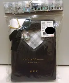 【新品未使用】マイシールバインダー クーリア ハート 窓あき ブラック