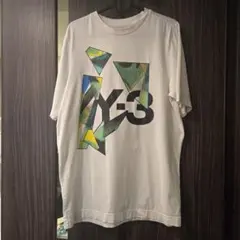 Y-3 グラフィックロゴ Tシャツ　ホワイト XS メンズ ビッグロゴ S/Sのサムネイル