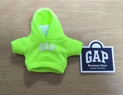 【新品未使用】GAP ガチャ ブラナンベア パーカー 緑(蛍光黄緑）
