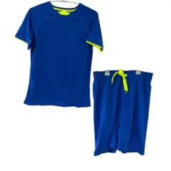 ボーイズ 2 ピース Tシャツ & ショーツ 子供用 【9.10歳】ブルー