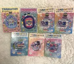 Tamagotchi 大たまごっち展　シールダス　めもりある　7枚セット