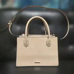 moussyベージュ トートバッグ ショルダーバッグ
