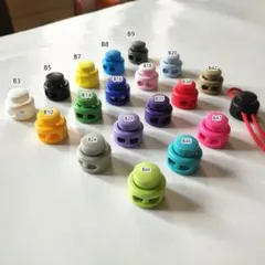 コードストッパー　スプリングストッパープラスチック製18個セット未使用匿名配送