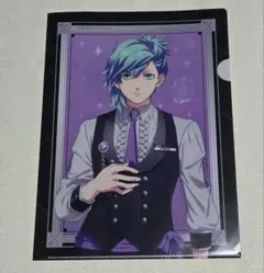 うたプリ　タブナイ　ココスコラボ　第1弾クリアファイル　藍