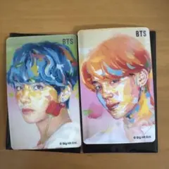 BTS レンチキュラー カード V ジミン 2枚セット