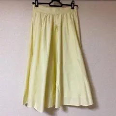 新品　膝丈スカート　フレアスカート