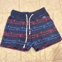 Champion ロゴショートパンツ Mサイズ ネイビー
